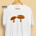 作品【半袖/長袖】オシャレおもしろTシャツ「しいたけ(2本)」