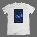 作品T-shirt  #065 <blue lily>