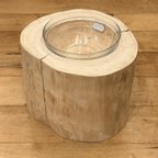 作品 【Pet Table Hinoki】   No.654