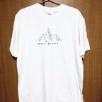 作品MONT BLANC 山 Tシャツ