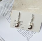 作品pear moon pierce/earring