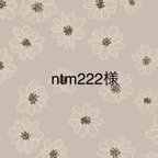 作品ntm222様専用ページ