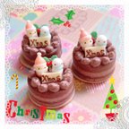 作品クリスマスチョコレートケーキ