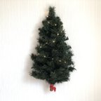 作品壁掛けツリー ♥︎50cm クリスマスツリー オーナメント ツリー クリスマスオーナメント タペストリー　スワッグ　ガーランド　壁かけ　かべかけ