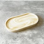 作品mulch tray / oval 〈late marble〉