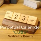 作品万年カレンダー ”CUBU”
