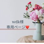 作品wdk様専用ページです⸜🌷︎⸝‍