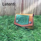 作品🏕テントな型のマルチなミニミニポーチ。Letenti.