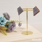 作品【限定品】水引　一期一会ピアス