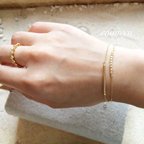 作品MatGold Ⅱ Chain Pipe Bracelet