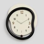 作品Mandelda クリーム風 掛け時計 新モデル アイデア時計 時計 掛け壁 シンプル
