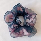 作品sakura petal silk chouchou
