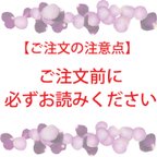 作品ご注文についての注意点～ご注文前に必ずお読みください～