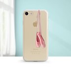 作品《Ballet Shoes》 クリアソフト ケース iPhone13, 13 Pro, Max 対応 