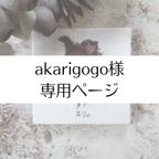 作品akarigogo様✾専用ページ