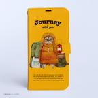 作品「Journey with you キャンパーのネコ」Original手帳型iPhoneケース