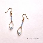 作品雫 のピアス