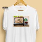 作品【半袖/長袖】オシャレおもしろTシャツ「ざる蕎麦」