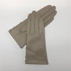 作品革手袋[237] 20cm 細い三つ編みベルト