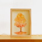 作品【ポストカード原画(現品のみ)】Autumn Tree 1