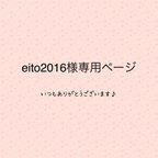 作品eito2016様専用ページ