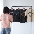 作品くすみカラーロゴTシャツ(半袖)