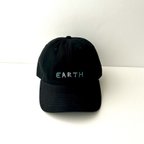 作品EARTH  CAP キャップ　/  ブラック