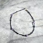 作品③daisy black choker