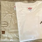 作品〈春服セットLサイズ〉TシャツとロンT coffeeデザインSET 