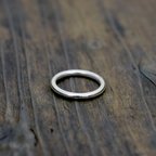 作品2.5mm Round circle / Silver ring #12/ シルバーリング　12号　シンプル