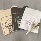 作品ビッグシルエットTシャツ/アンニュイガール