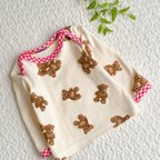 作品80cmくまちゃん柄🐻ベビーtシャツ