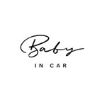 作品Baby in car　ベビーインカー　ステッカー　キッズ　子供　赤ちゃん　乗ってます　車