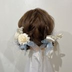 作品花嫁ヘアアクセサリー / 袴用 / 和装 / 成人式 / ドライフラワー