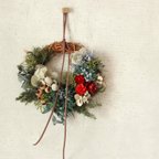 作品ミニクリスマス（mini wreath)