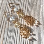 作品再販 Vintage chandelier earrings 