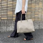 作品Large Handle Bag [Taupe]