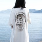 作品頭部断面図のTシャツ/ロンT