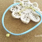 作品anklet.skyblue   コードアンクレット