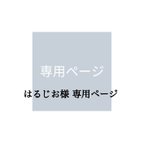 作品はるじお様 専用ページ