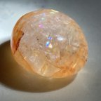 作品レインボー✨　オーロラ　ヘマタイトイン　クリスタル　水晶　タンブル　原石