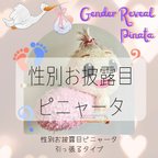 作品性別お披露目ピニャータ【Gender Reveal Pinata】