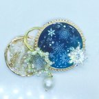 作品～雪の結晶～。°.。❅°.。゜ヘアアクセサリー