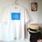 作品◆初回・現品限定特価◆XLサイズ【オーガニックコットンTシャツ】ありがとうの虹　プリントTシャツ　　男女兼用