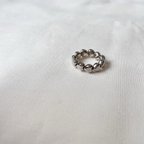 作品silver heart ring ハート　キッズ　指輪　