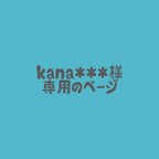 作品kana＊＊＊様専用のページ