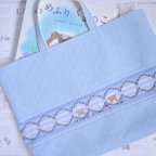 作品スモッキング刺繍のレッスンバッグ【2匹の子熊】