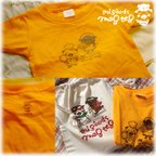 作品巾着セットKIDS100パグTシャツ【レストラン＆おまるライダー】