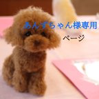 作品愛犬ちゃんのそっくりなリアルなペット人形をお作りします！　羊毛フェルト　犬　オーダー　ぬいぐるみ　愛犬　　ペット　リアル　人形