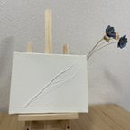 作品F0 テクスチャーアート　シンプル　白